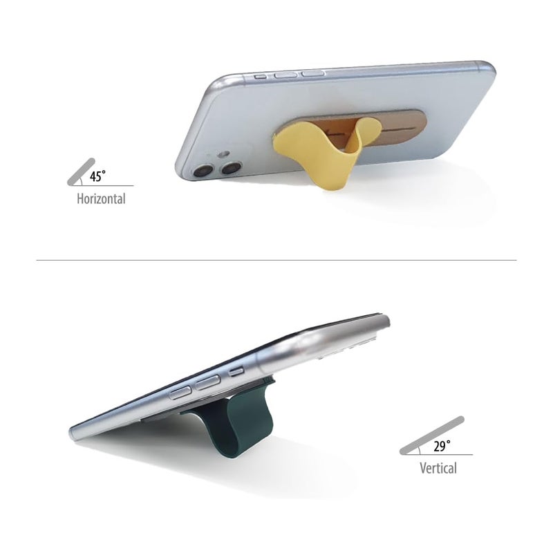 MULTI BAND Original Phone Grip, Secure Hand Strap Holder, Slim Fashionable Finger Loop Selfie Grip, Phone Stand Compatible with Most Smartphones - Image 3
